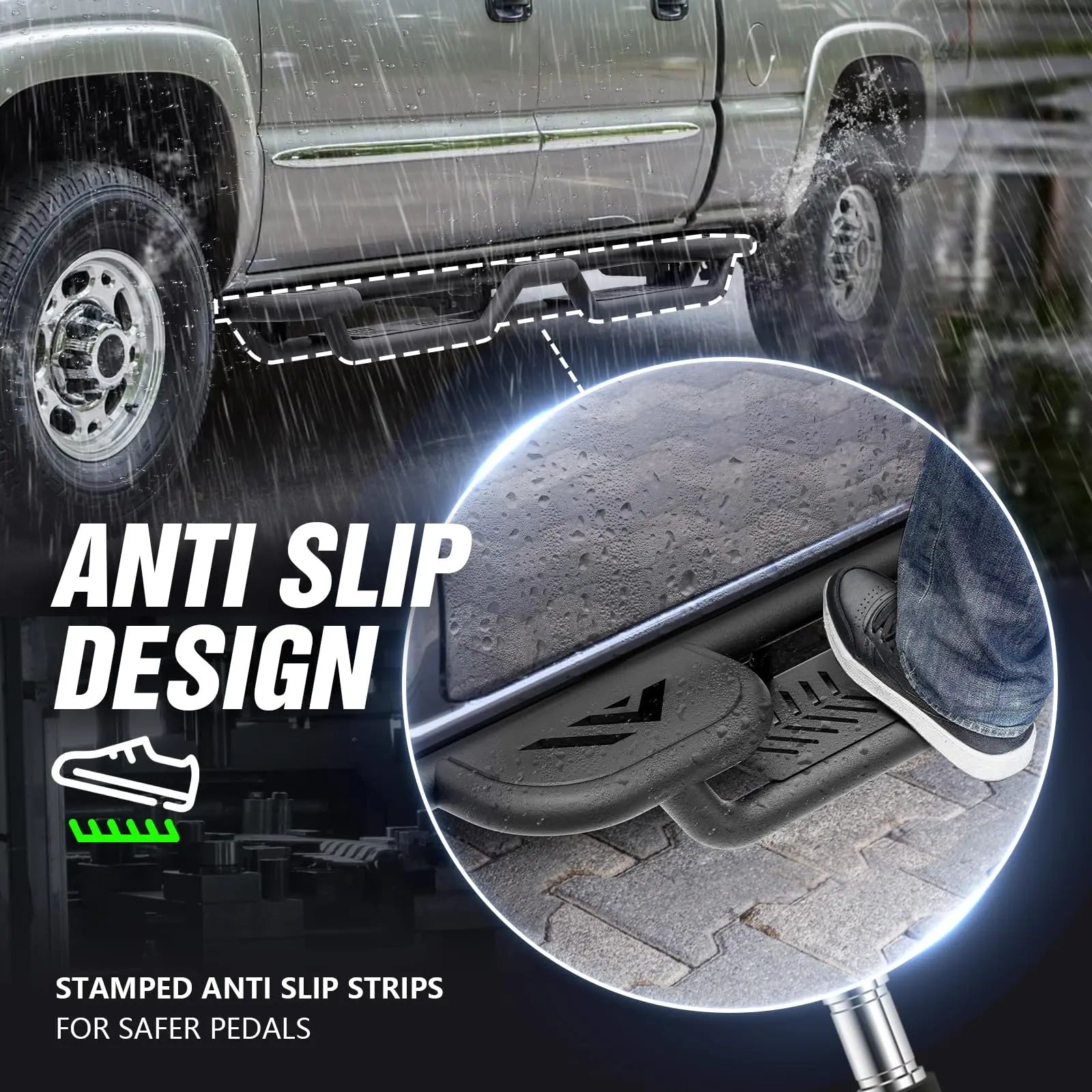 Side Step for Chevy Silverado for 1999-2006 Silverado & Sierra 1500