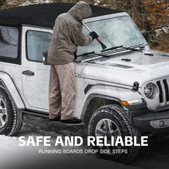 Side Steps Running Boards Jeep Wrangler JL 2 Doors 2018-2026