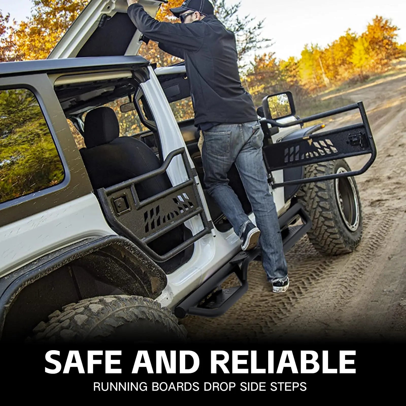 2024 Jeep Wrangler Running Boards​ JL JLU Unlimited 4 Doors 2018-2026