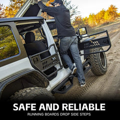2024 Jeep Wrangler Running Boards​ JL JLU Unlimited 4 Doors 2018-2026