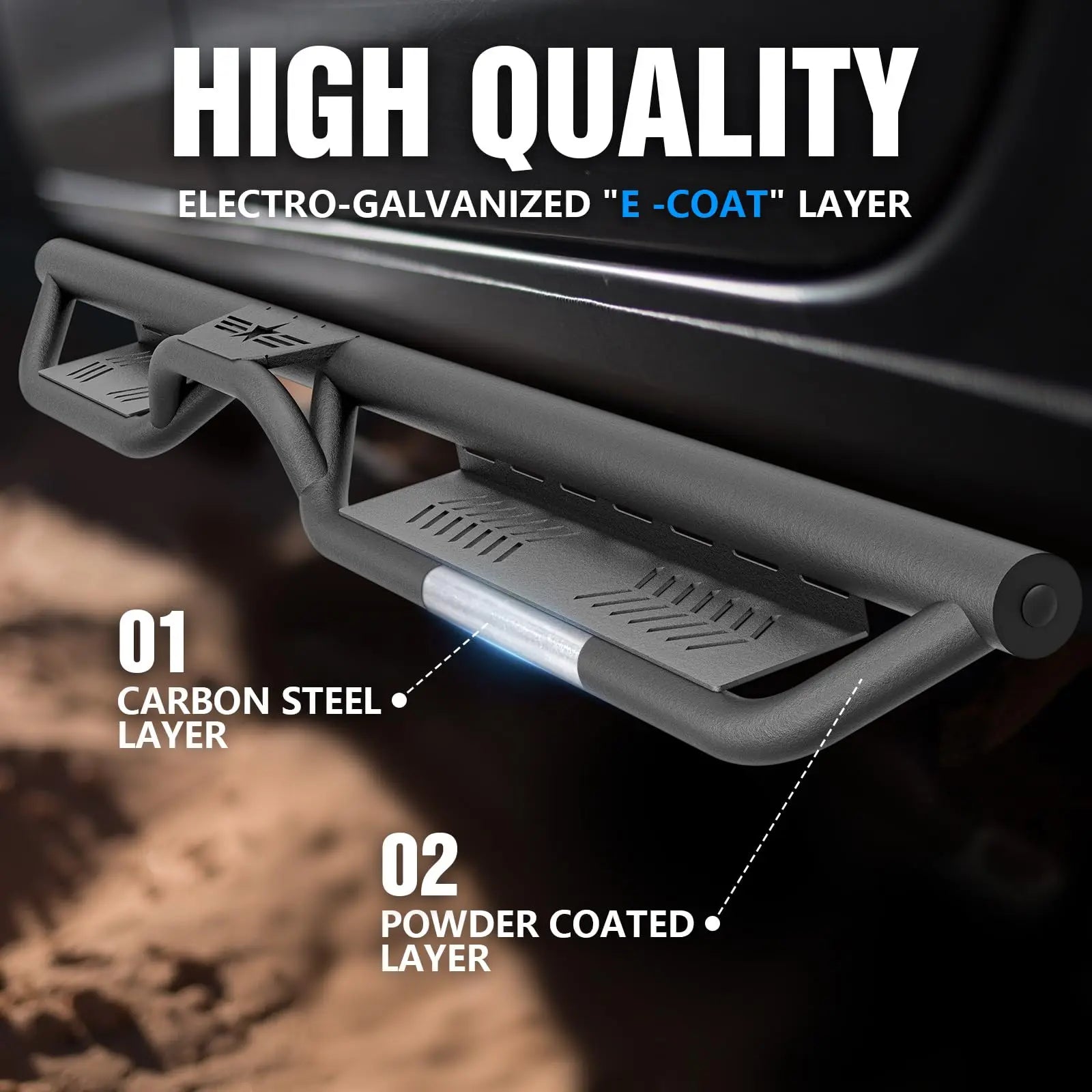 2024 2025 2026 Ford Bronco Running Boards​ 2021-2026