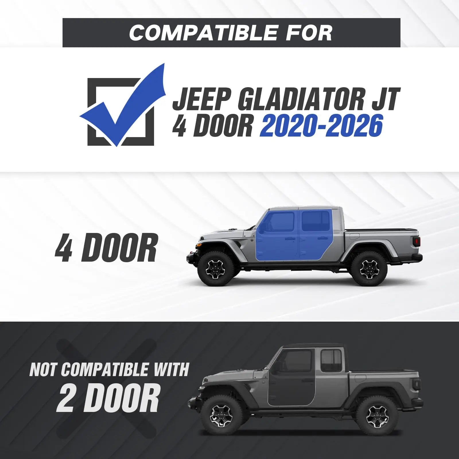 Best Jeep Gladiator Rubicon Running Boards Steps 2020-2023 2024 2025