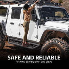 Best Jeep Gladiator Rubicon Running Boards Steps 2020-2023 2024 2025