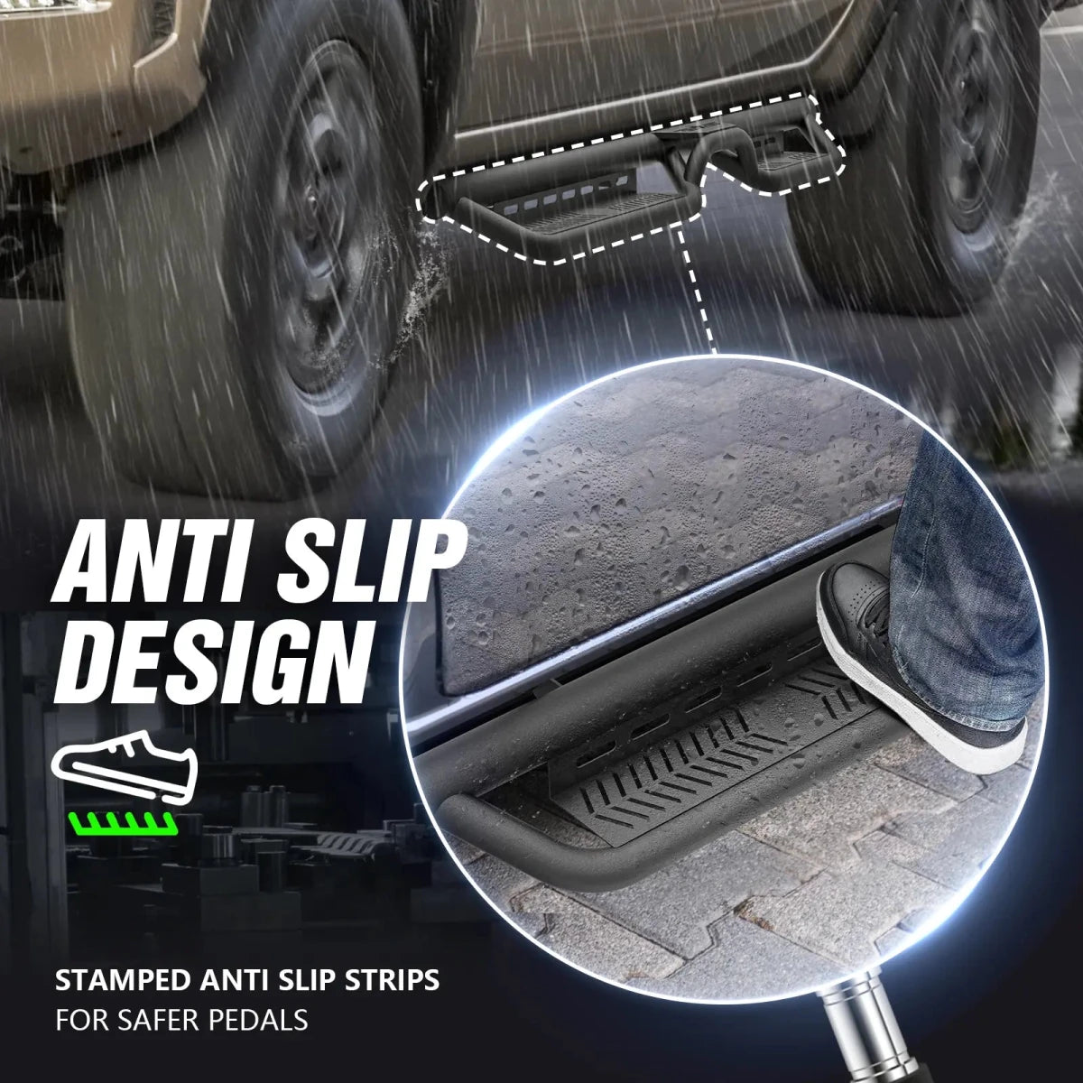 Best Running Boards for Trucks 2005-2025 Nissan Frontier Crew Cab