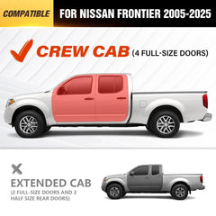 Best Running Boards for Trucks 2005-2025 Nissan Frontier Crew Cab