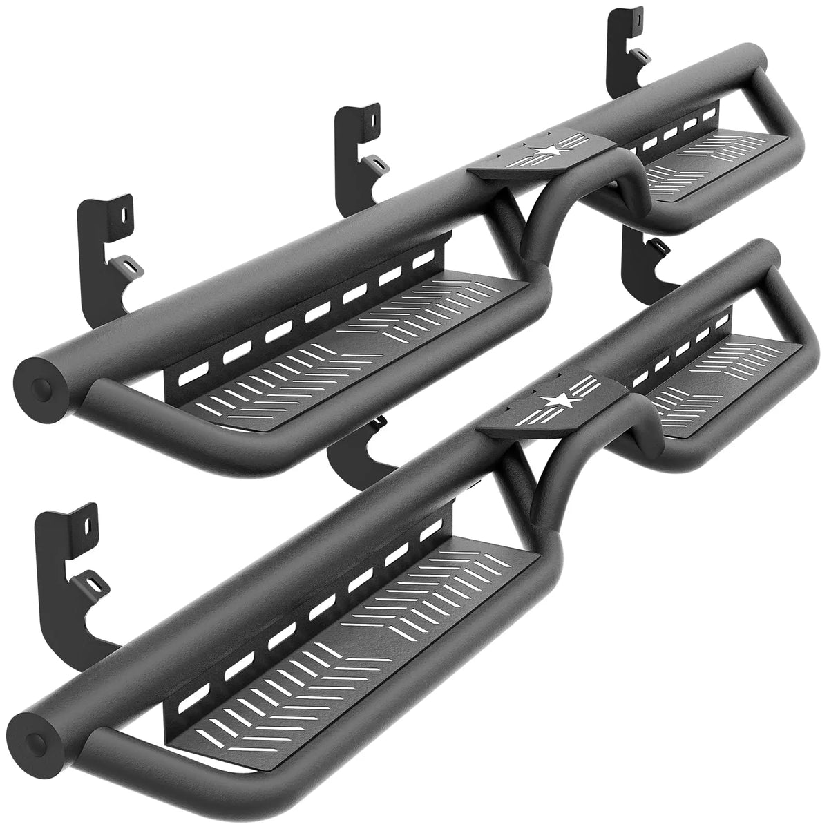Crew Cab Side Steps for 2004-2025 Nissan Titan & XD 2016-2025 Type F