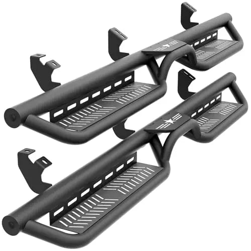 2024 2025 Toyota Tacoma Trd Off Road Side Steps SR5 | Heavy-Duty Carbon Steel