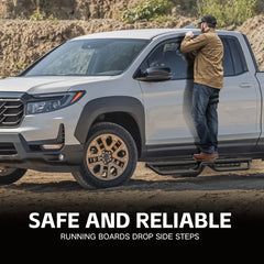 Drop Step Running Boards for 2017-2025 Honda Ridgeline