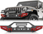 4x4 Winch Bumpers Compatible with 2018-2025 Jeep Wrangler JL JLU | Yzona