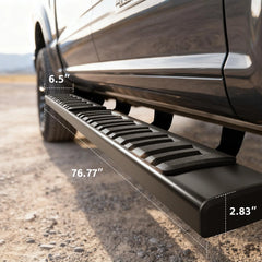 6.5 Side Steps Compatible with 2024 2025 2026 Tacoma Double/Crew Cab