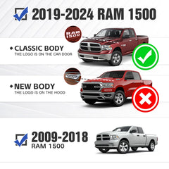 After Market Truck Rear Bumpers for 2009-2018 Dodge Ram 1500 & 2019-2024 Ram 1500 Classic | Yzona