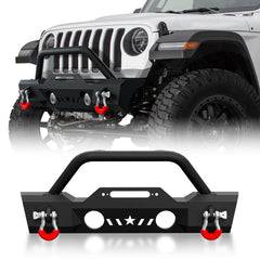 Push Bumpers for Trucks Compatible with 2007-2025 Jeep Wrangler JK JL JKU JLU & Gladiator JT | Yzona