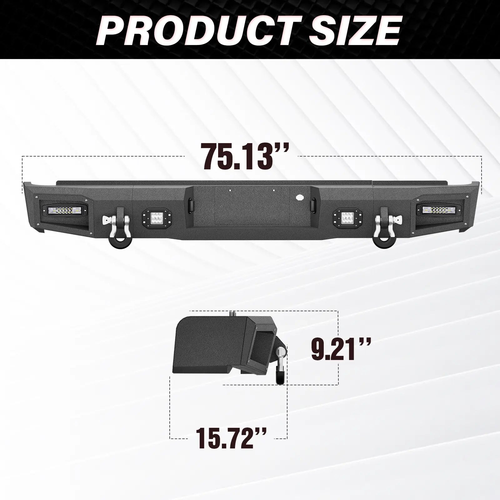 Heavy Duty Bumpers for Ford F150​ 2004 2005 2006