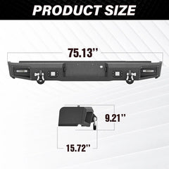 Heavy Duty Bumpers for Ford F150​ 2004 2005 2006