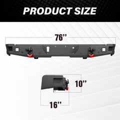 Aftermarket Ford F150 Off Road Bumpers Front & Rear Set 2004 2005 2006