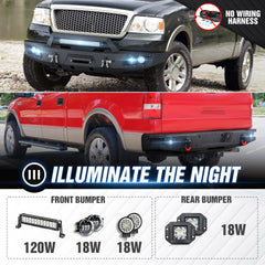 Aftermarket Ford F150 Off Road Bumpers Front & Rear Set 2004 2005 2006