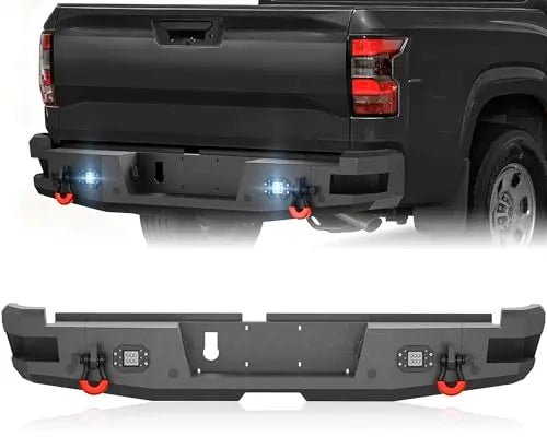 Off Road Bumpers for Nissan Frontier 2022-2025 Replacement Truck Rear Bumpers