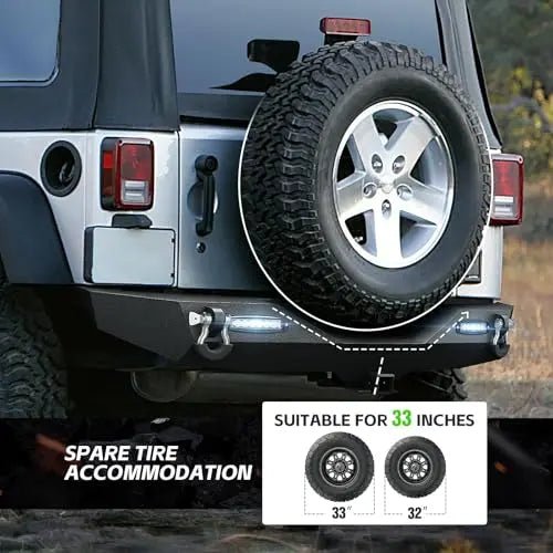 2007-2018 Jeep Wrangler JK Aftermarket Bumpers for Sale