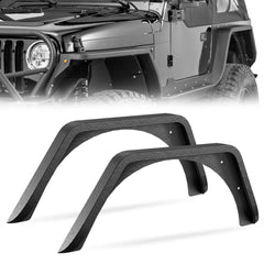 Flat Fender Flares for 1997-2006 Wrangler TJ & 2004-2006 Wrangler LJ