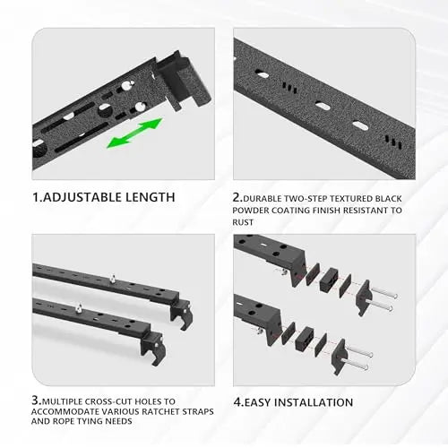 Universal Cross Bars For Roof Rack Offroad Truck Cross Country Bar