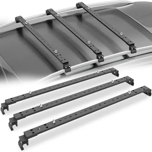 Universal Cross Bars For Roof Rails 47 Cross With Three 3 Bars