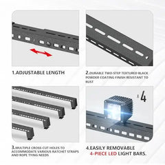 Best Accessories for 2024-2025 Cybertruck Rooftop Luggage Rack