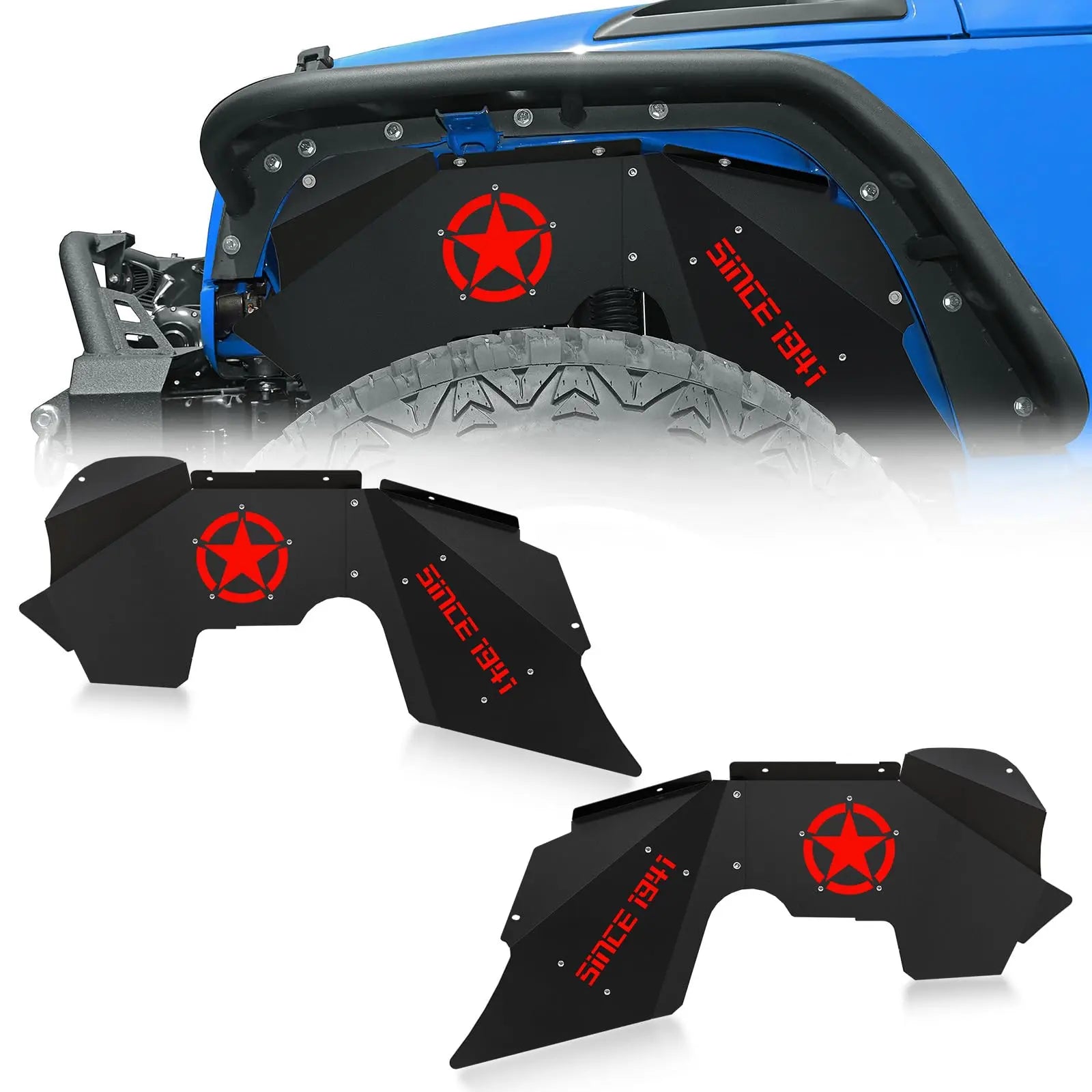 Yzona | Bed Liner Spray Inner Fender Wells Jeep Wrangler JK 2007-2018