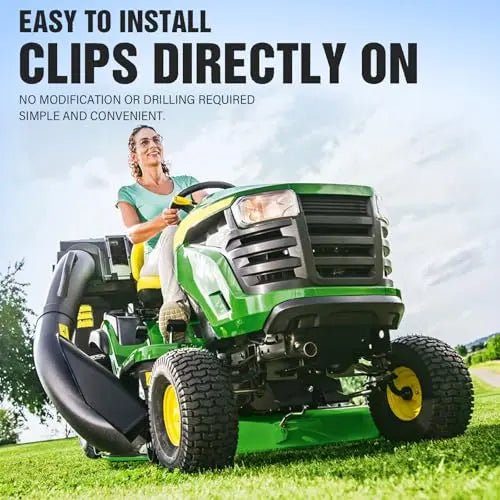 Lower Bagger Discharge Chute Compatible with John Deere 102 105 115 125 135 D100 L100 LA100 X110 LA/D/L/X Series – Replacement Parts for GY20423 Bagger System