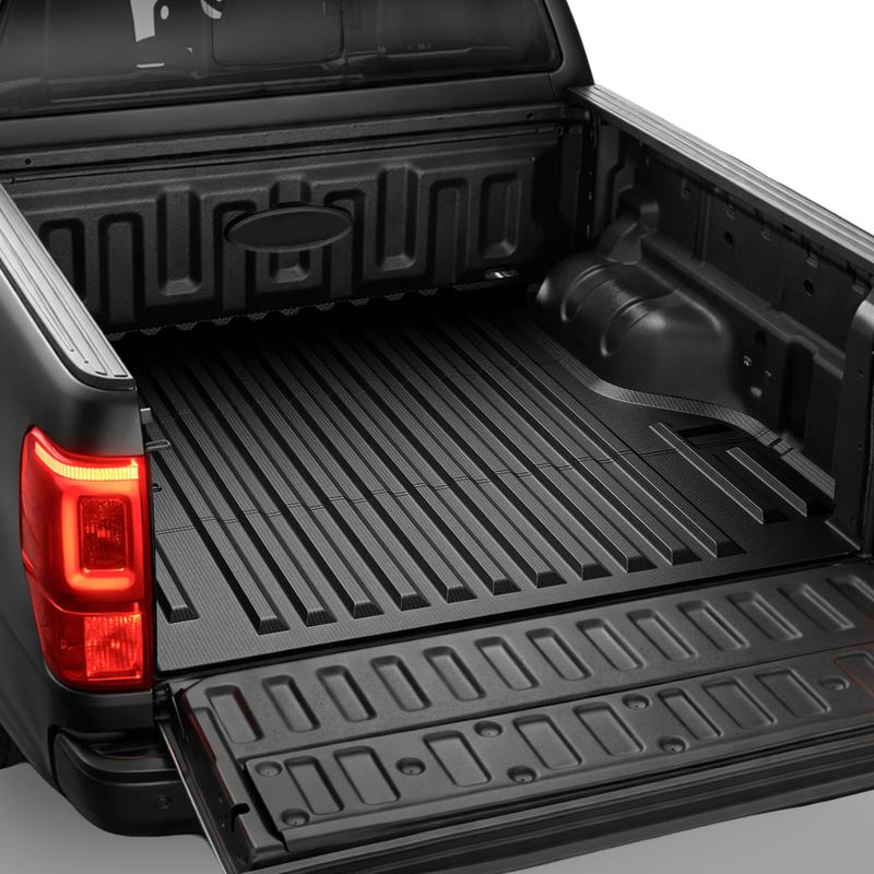 【Yzona】Custom Fit TPE Truck Bed Liner, Heavy-Duty All-Weather Car Interior Accessory for 2019-2023 Ford Ranger 5FT (59.6 in) Short Bed, Abrasive Resistant Truck Accessory, No Adhesives Required, Easy-to-Clean, Lifetime Customer Service Support