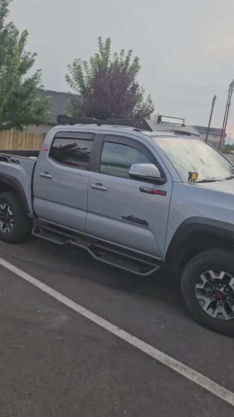 Roof Basket Cargo Carrier Compatible with 2005-2023 Tacoma Double Cab/Crew Cab