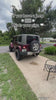 for Jeep Wrangler Aftermarket Rear Bumper Compatible with 2007-2018 Jeep Wrangler JK JKU Unlimited (2/4 Doors) | Yzona